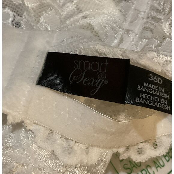 Smart & Sexy Lace Unlined Underwire Bra 36D - Picture 6 of 7